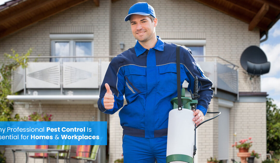 Creating Safer Spaces: Why Professional Pest Control Is Essential for Homes & Workplaces
